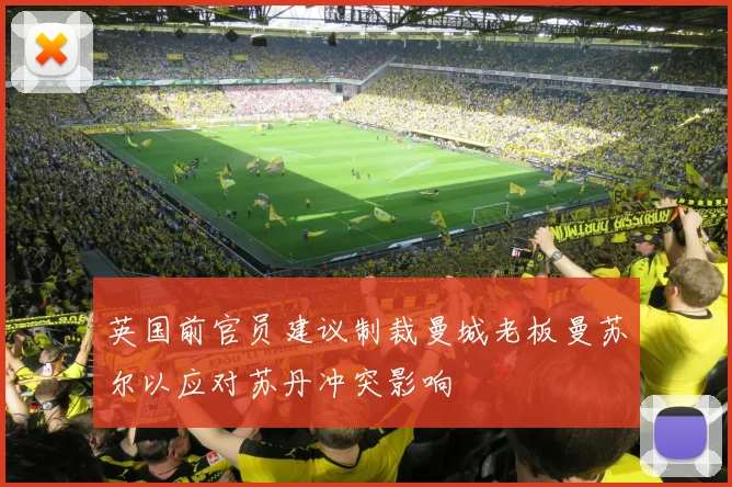 英国前官员建议制裁曼城老板曼苏尔以应对苏丹冲突影响